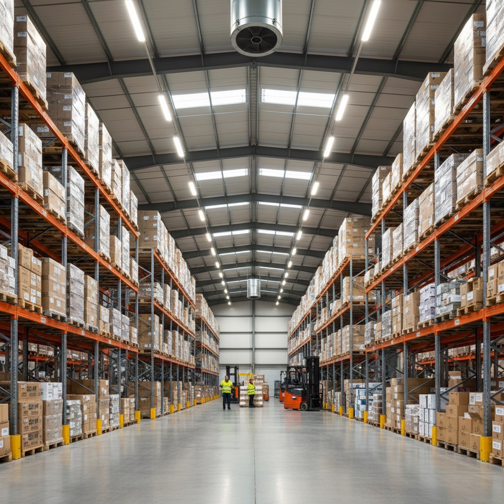 Entrepôt logistique